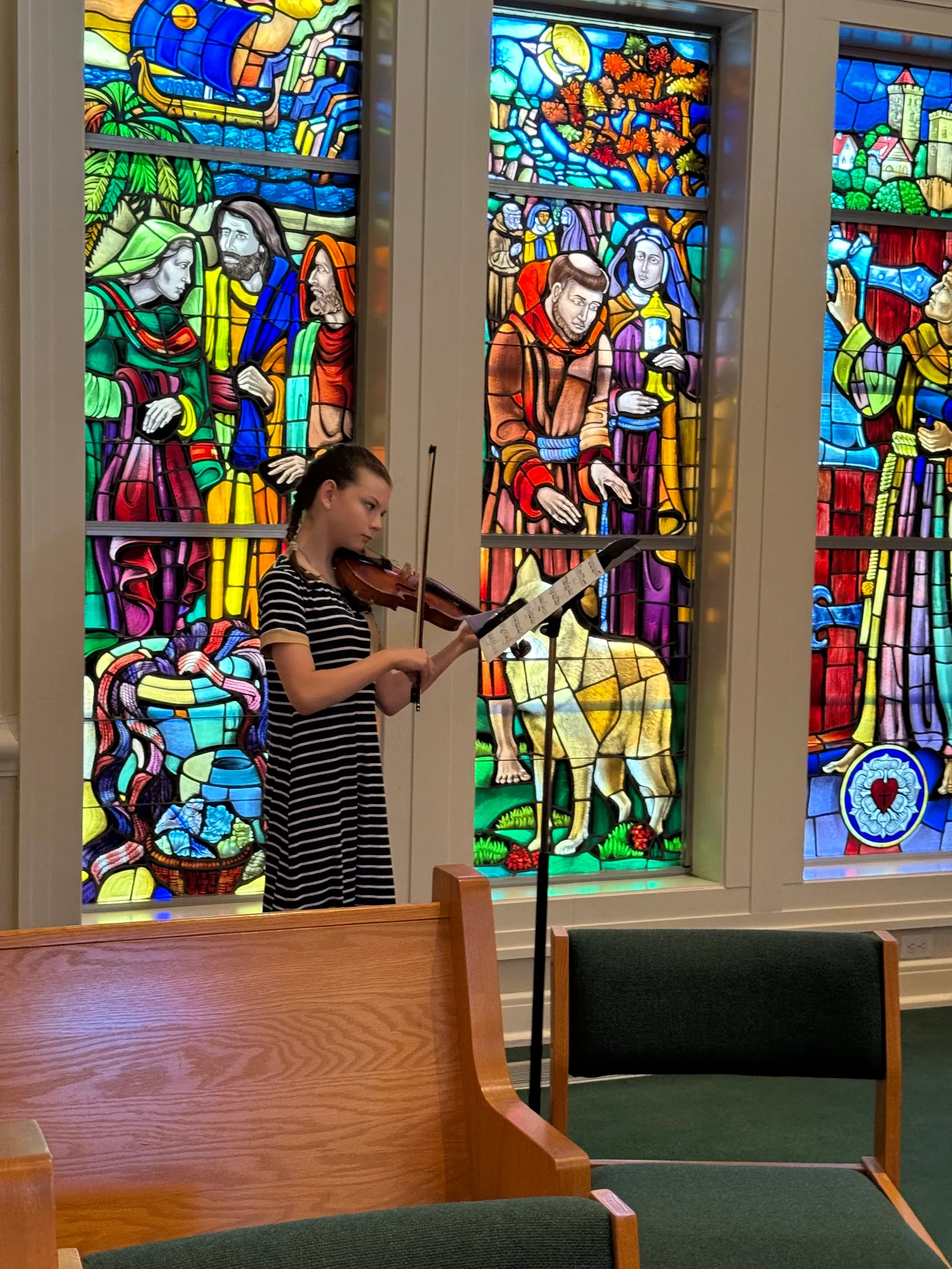 Students at an Instrument Discovery Day