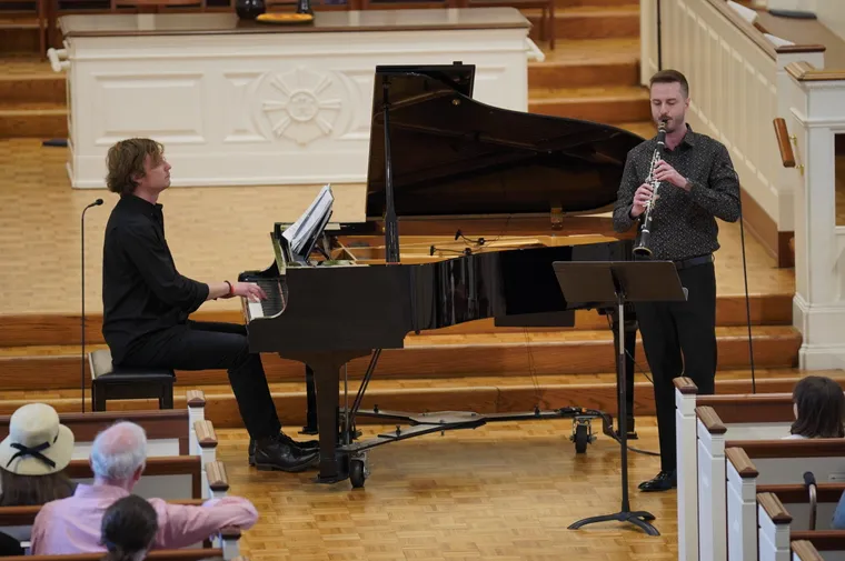 A clarinet and piano recital